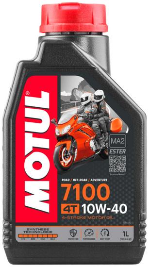 Ulei de motor pentru motociclete MOTUL 7100 10W40 4T - 1L
